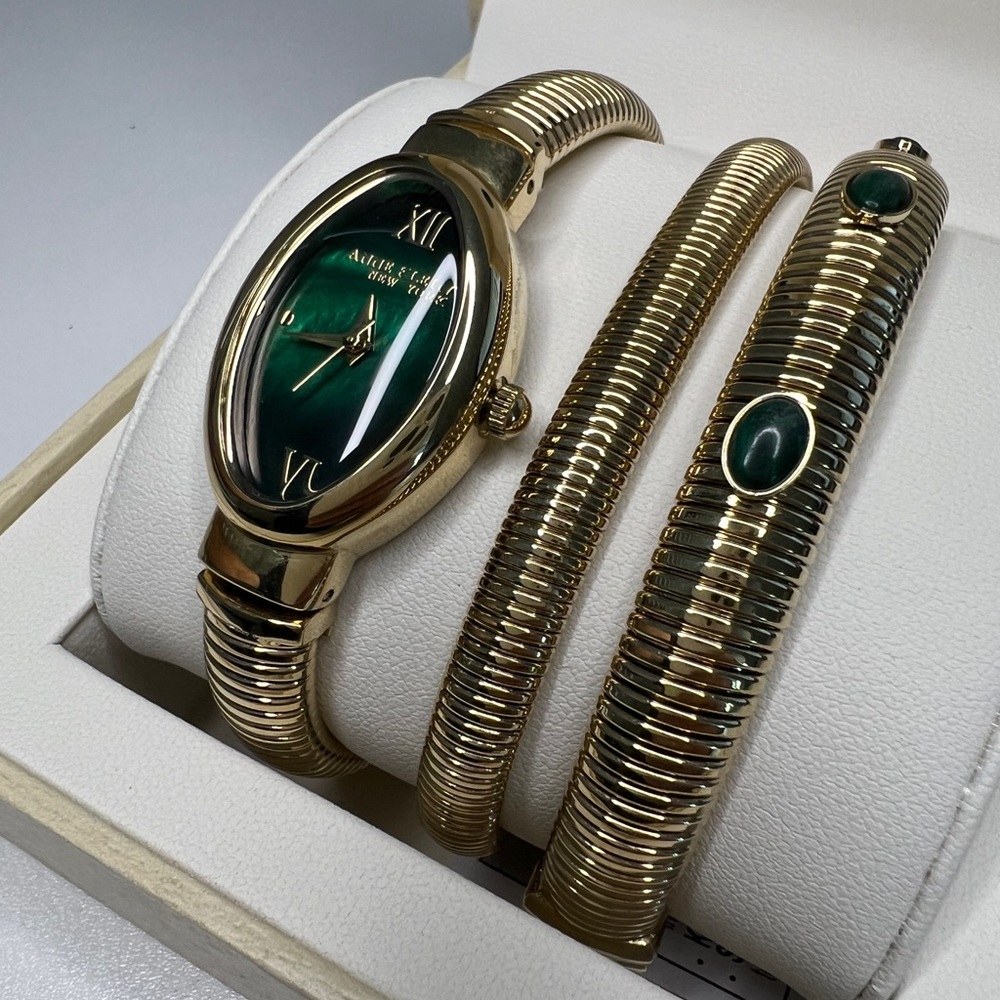 Anne Klein New York Women’s Watch and Bracelet Set